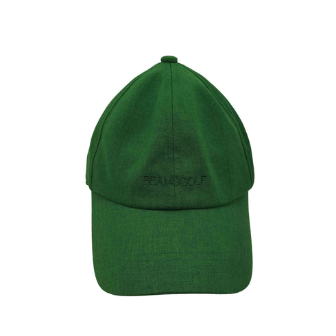 ビームス BEAMS GOLF リネンライク バックリボン キャップ レディース  58-60cm